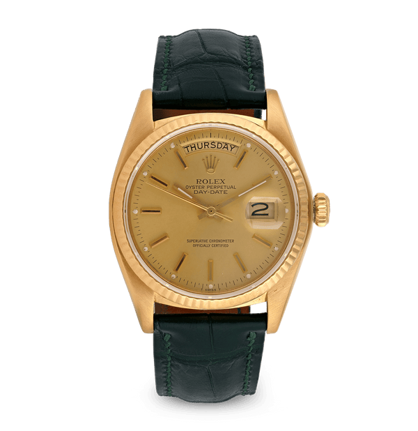 Rolex Yellow Gold Day-Date Wristwatch