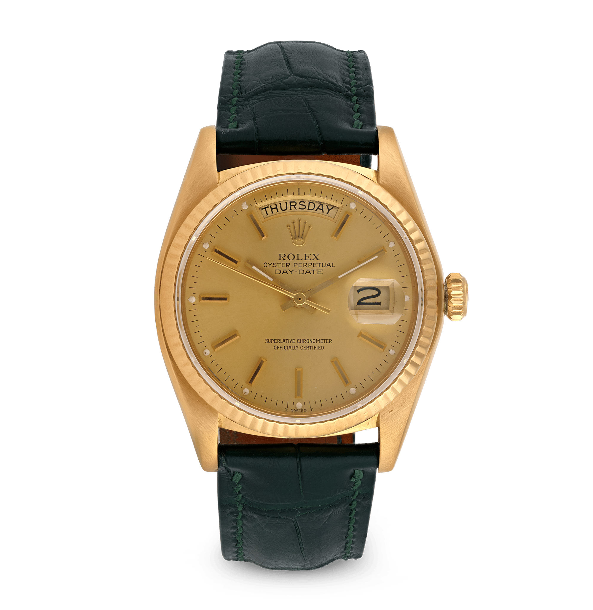 Rolex Yellow Gold Day-Date Wristwatch