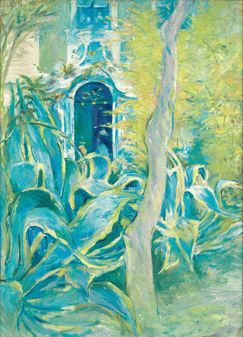 Les Aloès, Cimiez by Berthe Morisot