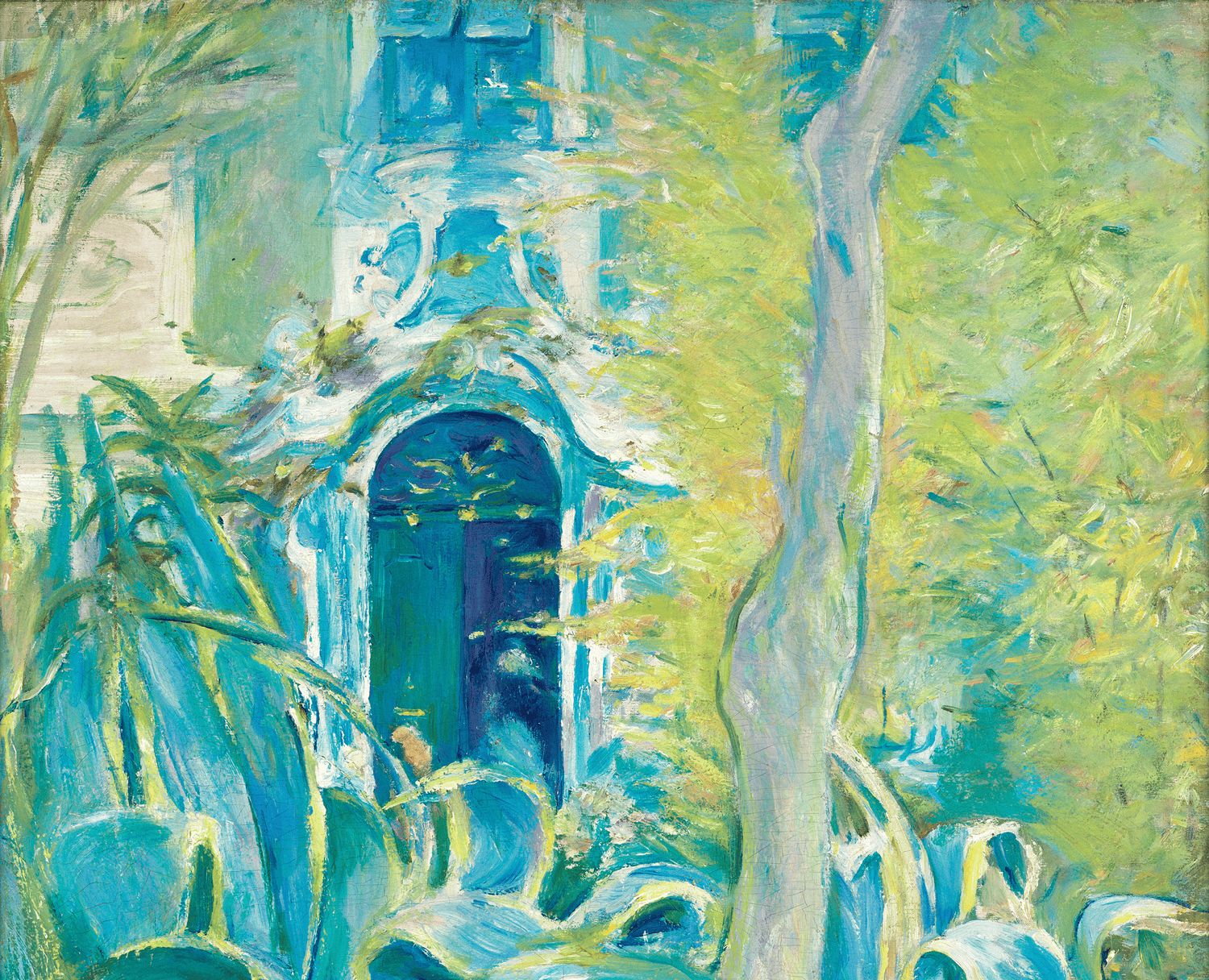 Les Aloès, Cimiez by Berthe Morisot