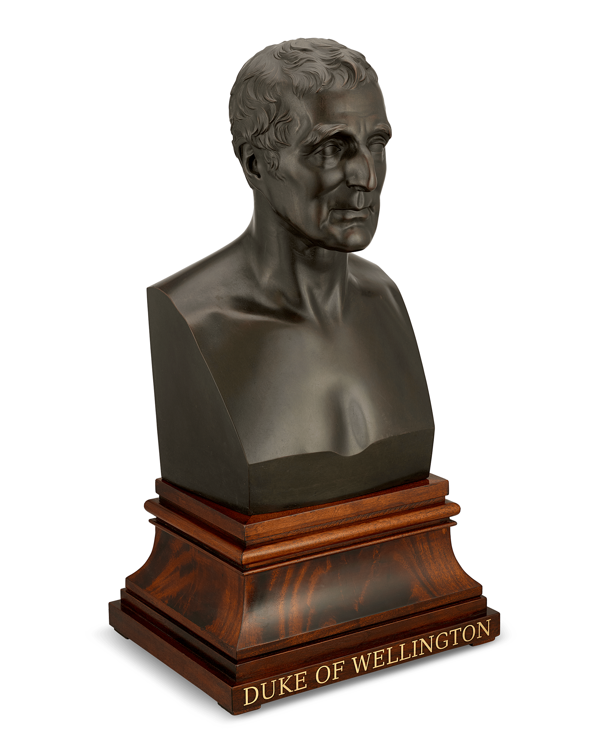Bronze Bust of the Duke of Wellington by George Gammon Adams
