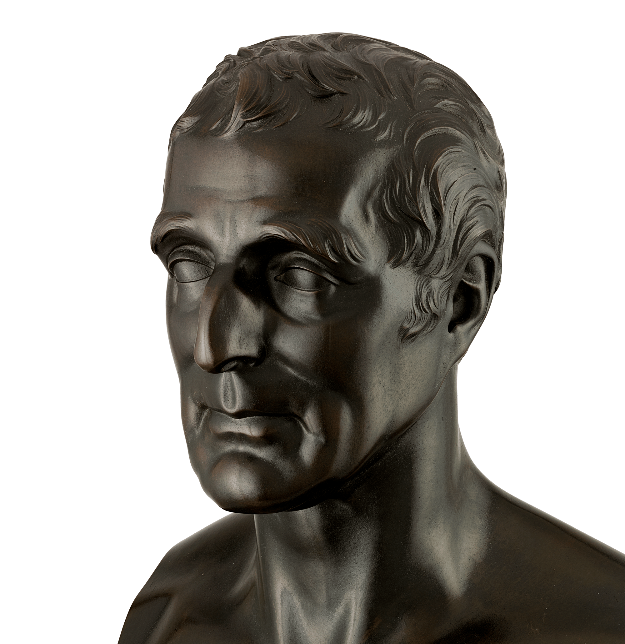Bronze Bust of the Duke of Wellington by George Gammon Adams