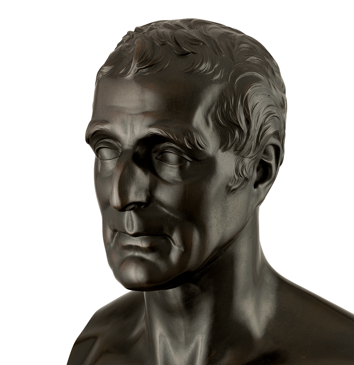 Bronze Bust of the Duke of Wellington by George Gammon Adams