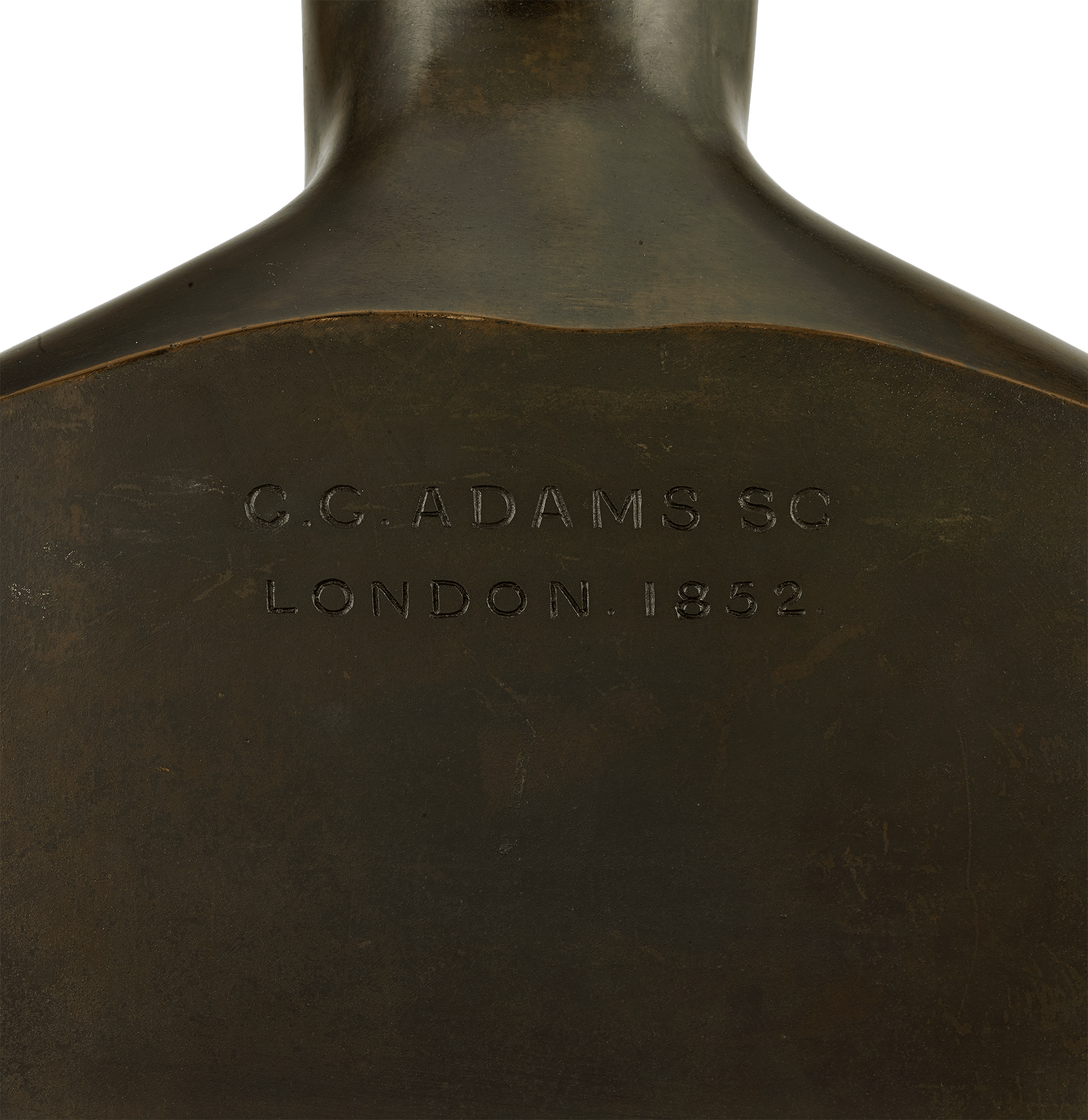 Bronze Bust of the Duke of Wellington by George Gammon Adams