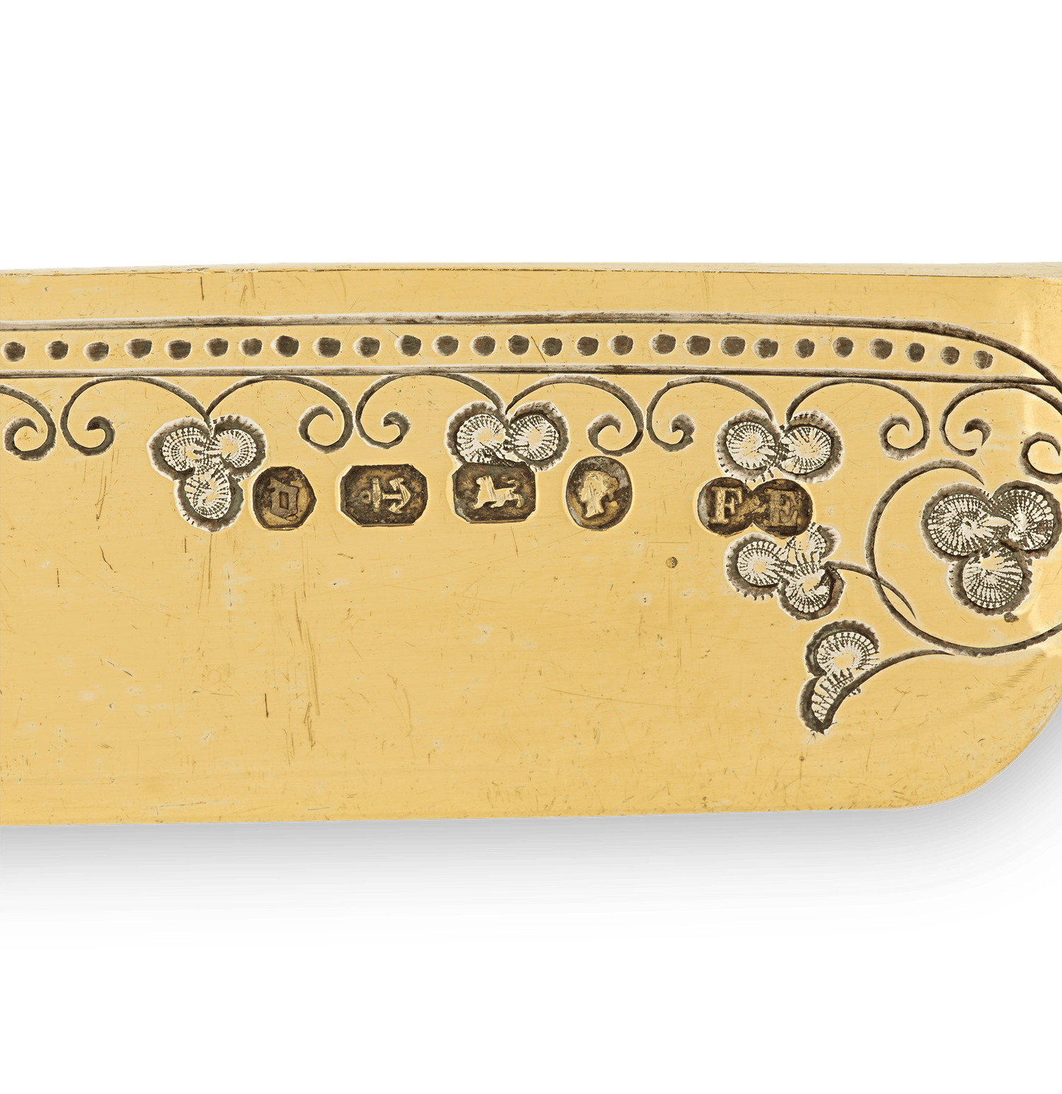 Victorian Silver-Gilt and Mother-of-Pearl Fruit Service by Elkington & Co.