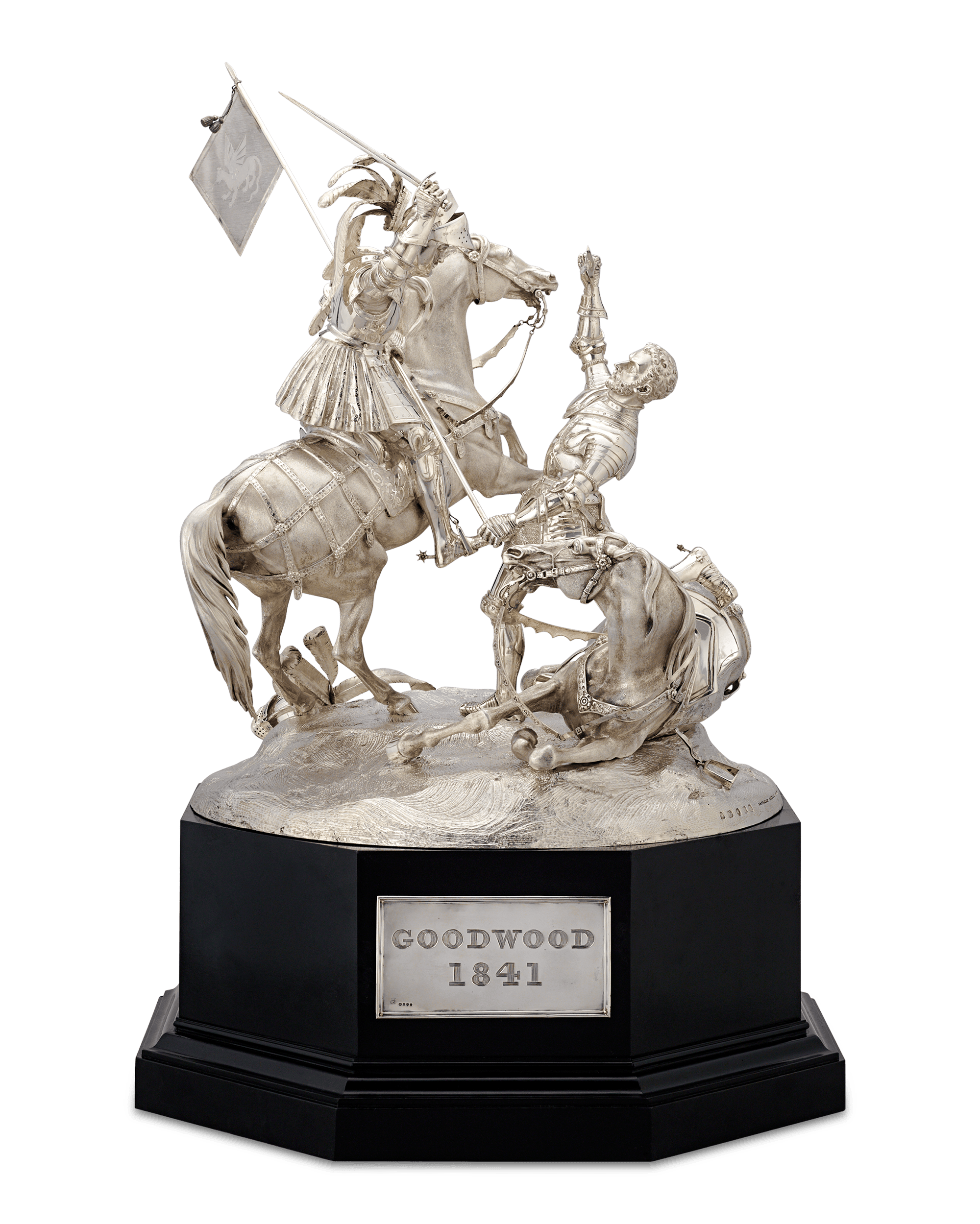Silver Goodwood Prize Trophy by Edmund Cotterill of Garrard