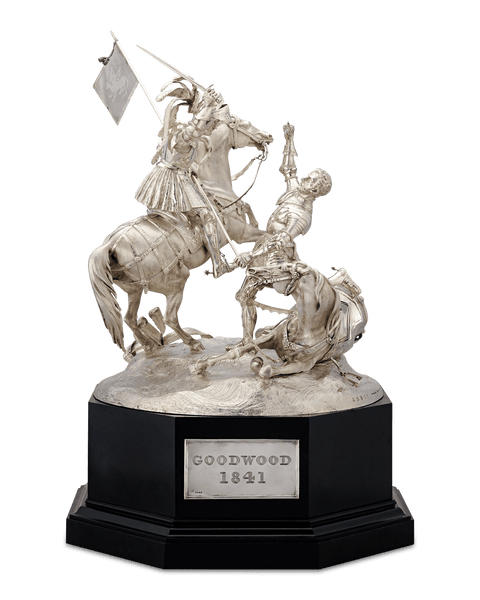 Silver Goodwood Prize Trophy by Edmund Cotterill of Garrard