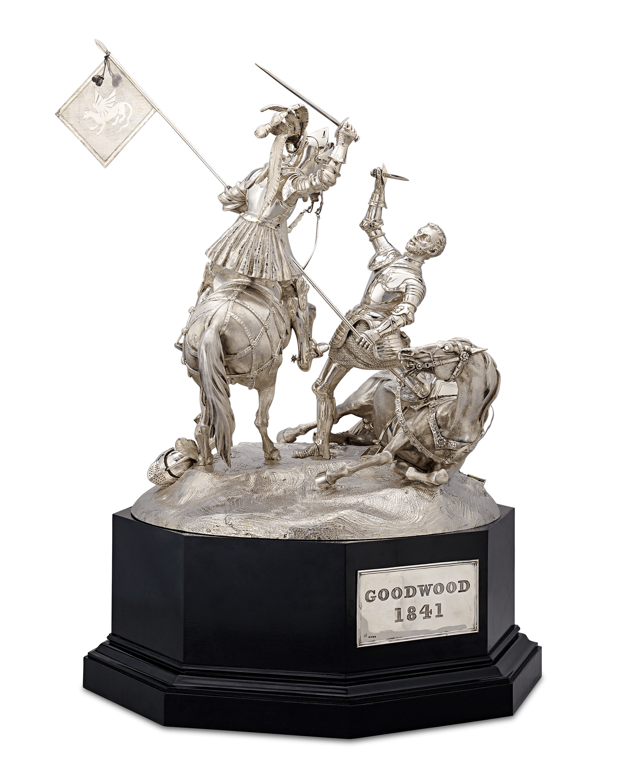 Silver Goodwood Prize Trophy by Edmund Cotterill of Garrard