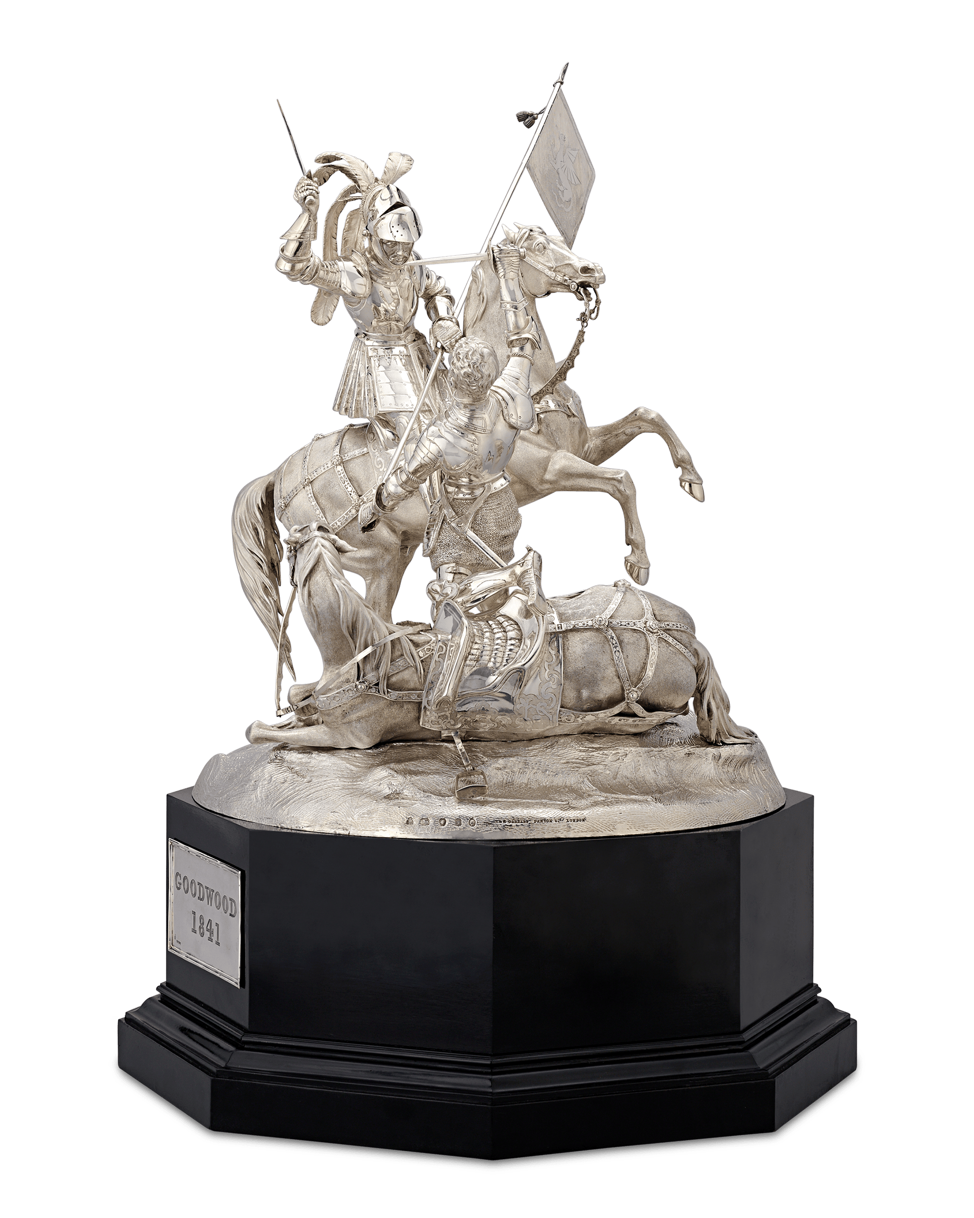 Silver Goodwood Prize Trophy by Edmund Cotterill of Garrard