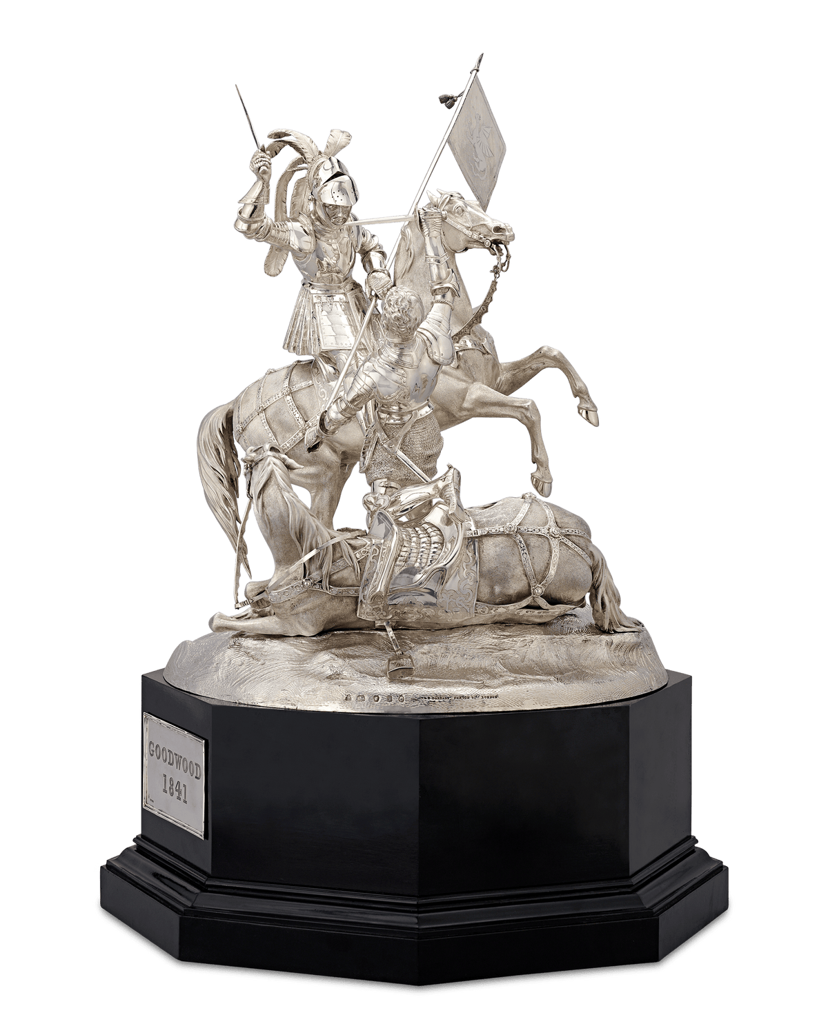 Silver Goodwood Prize Trophy by Edmund Cotterill of Garrard