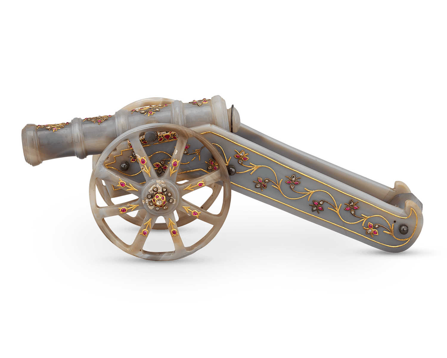 Agate, Ruby and Diamond Cannon