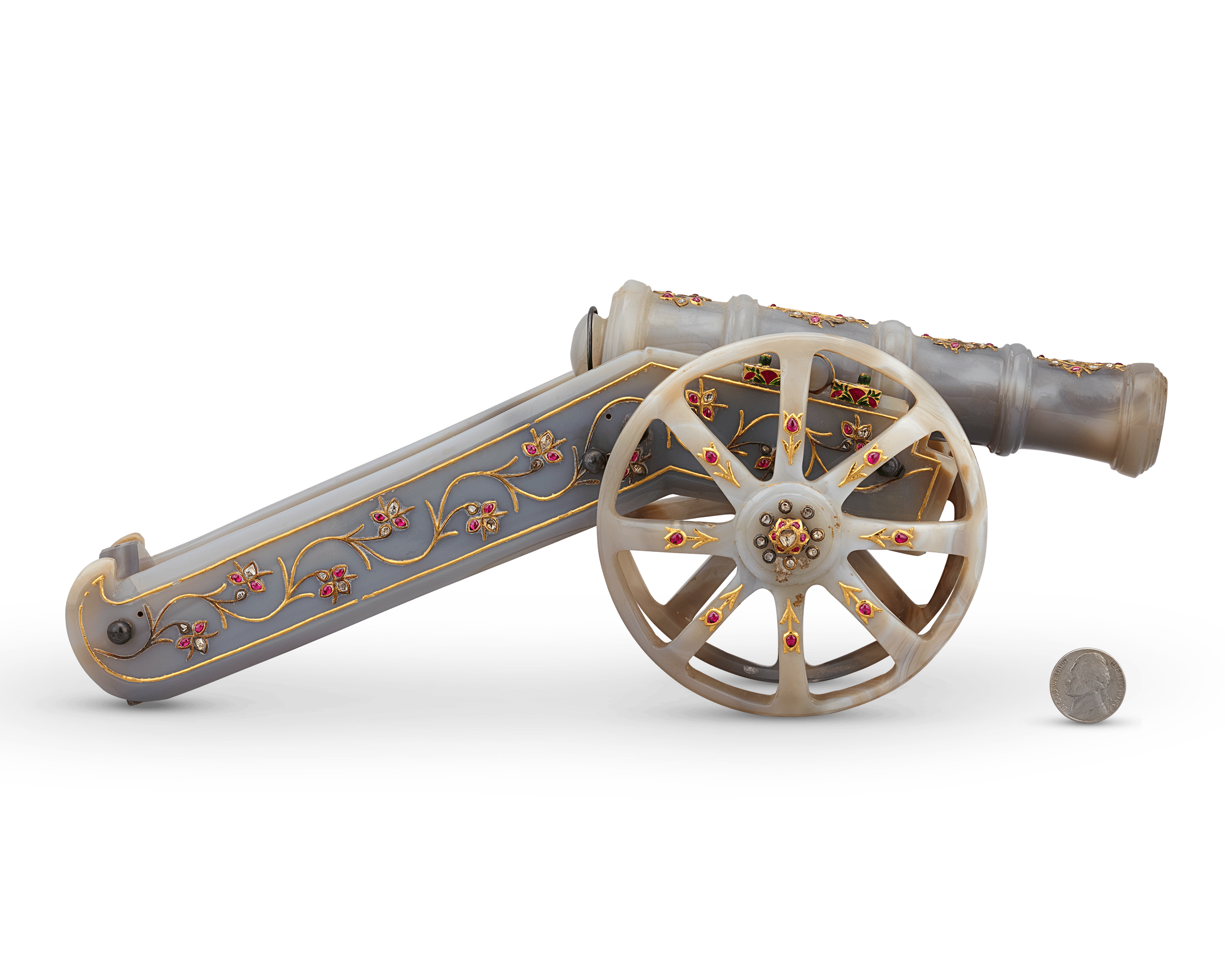 Agate, Ruby and Diamond Cannon