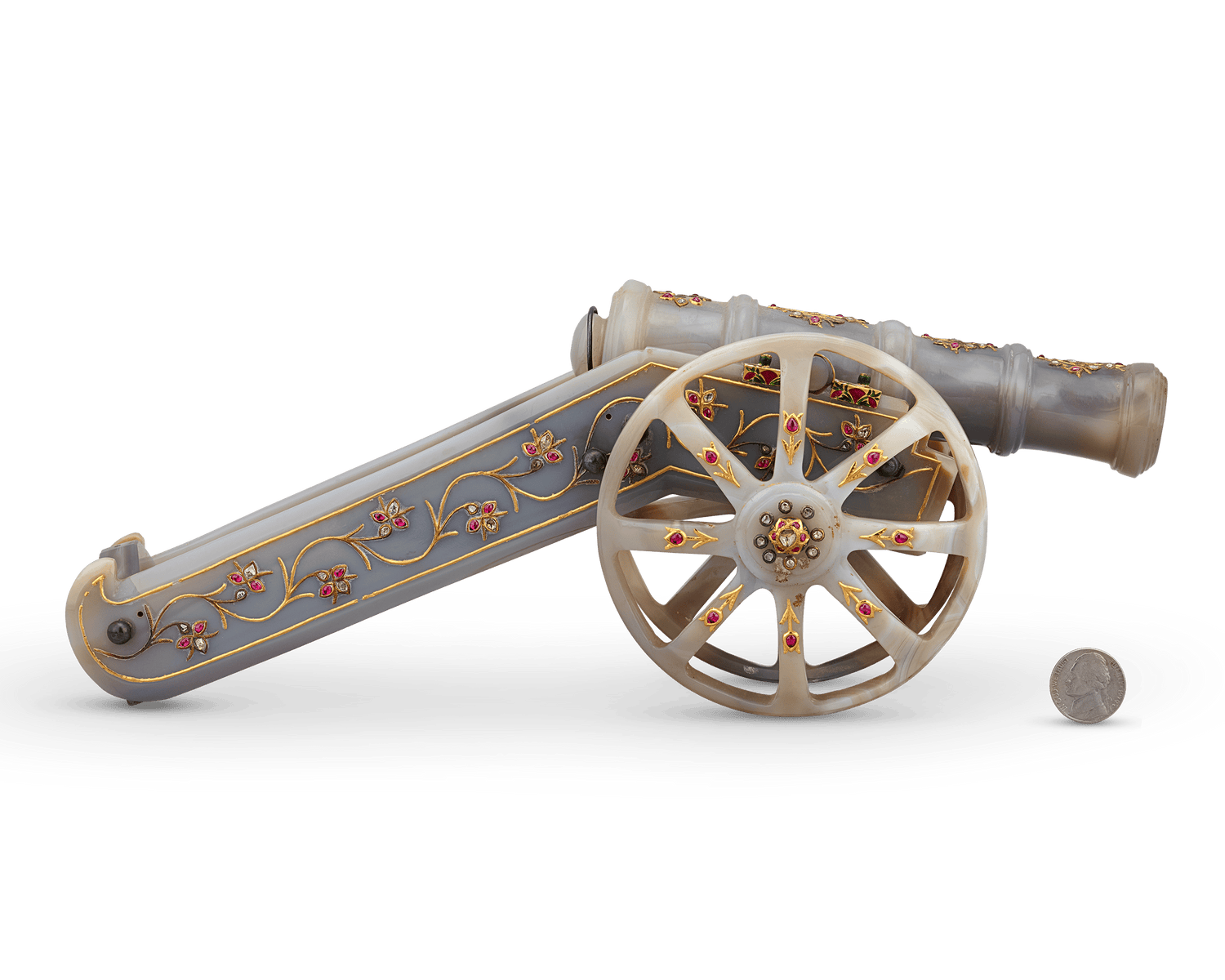 Agate, Ruby and Diamond Cannon