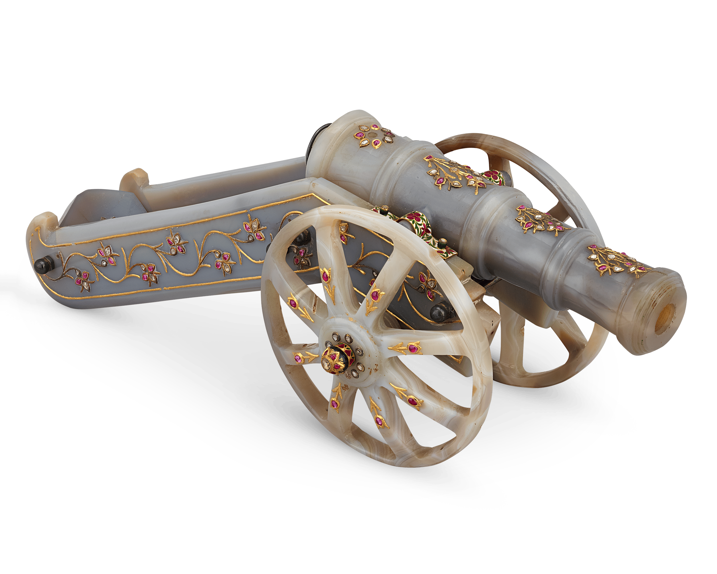 Agate, Ruby and Diamond Cannon