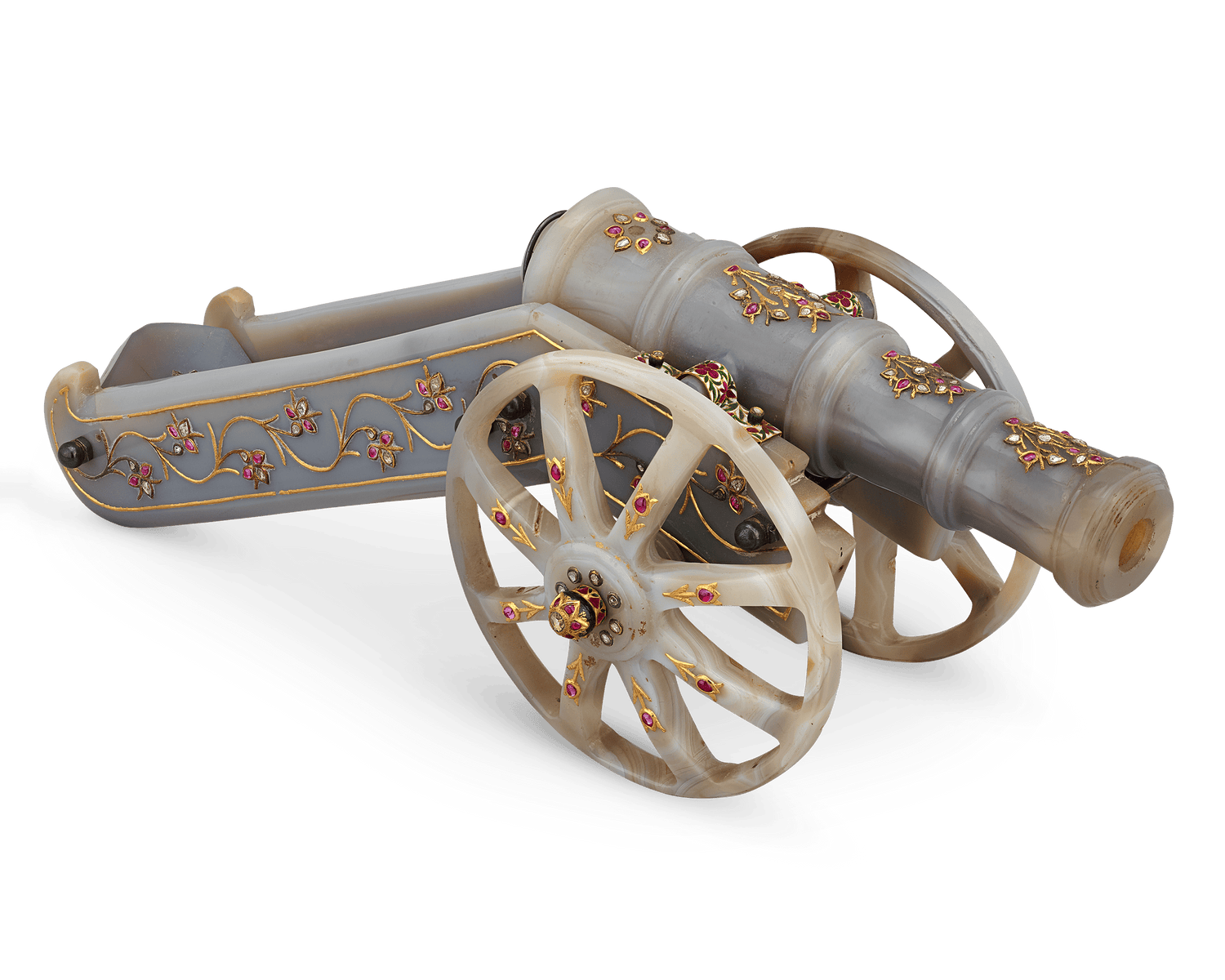 Agate, Ruby and Diamond Cannon