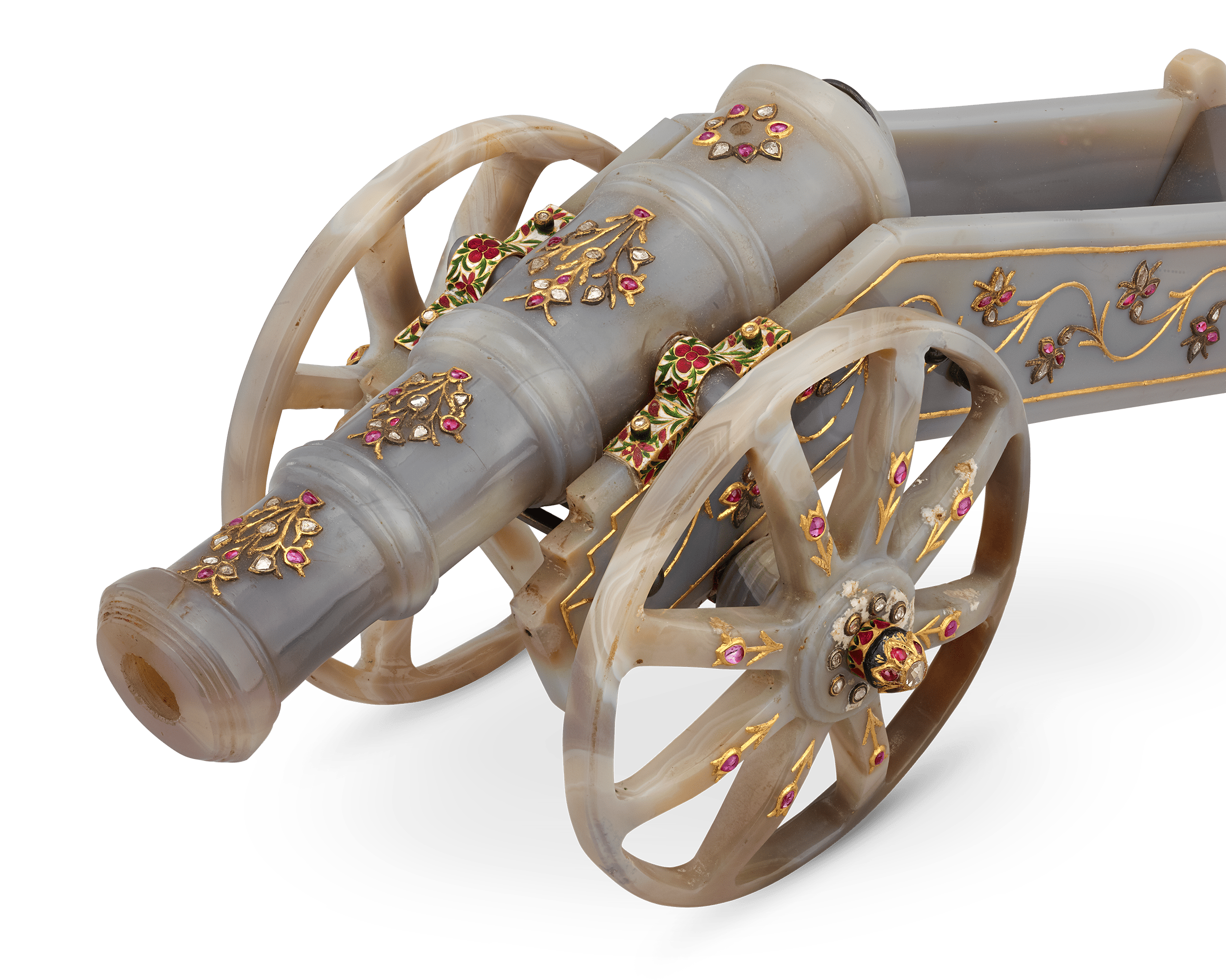 Agate, Ruby and Diamond Cannon