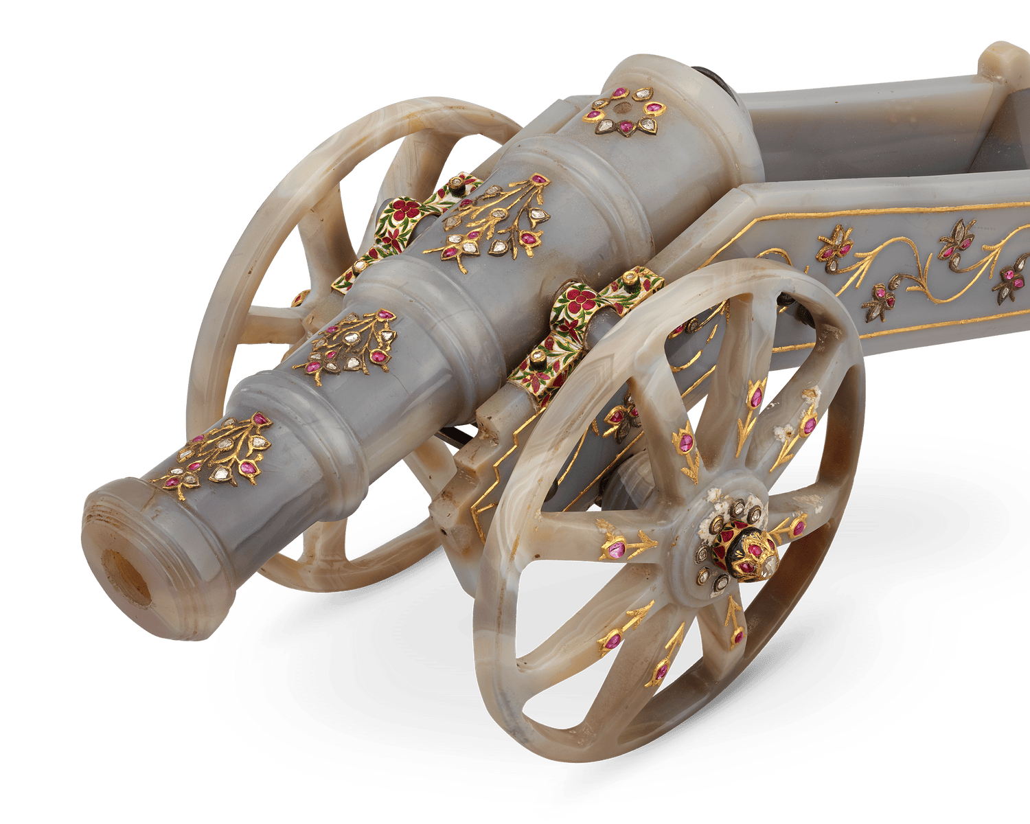 Agate, Ruby and Diamond Cannon