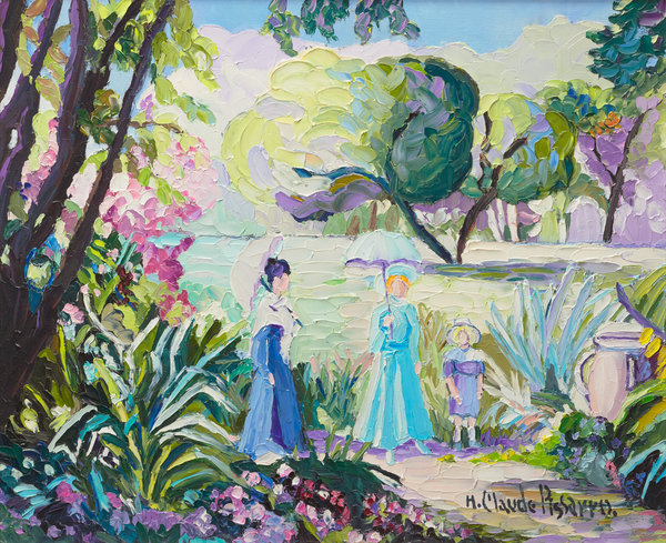 Après-midi au jardin by H. Claude Pissarro