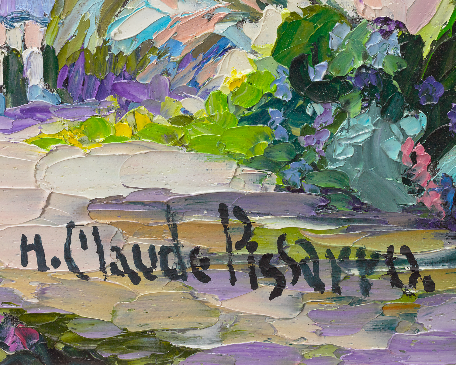 Après-midi au jardin by H. Claude Pissarro