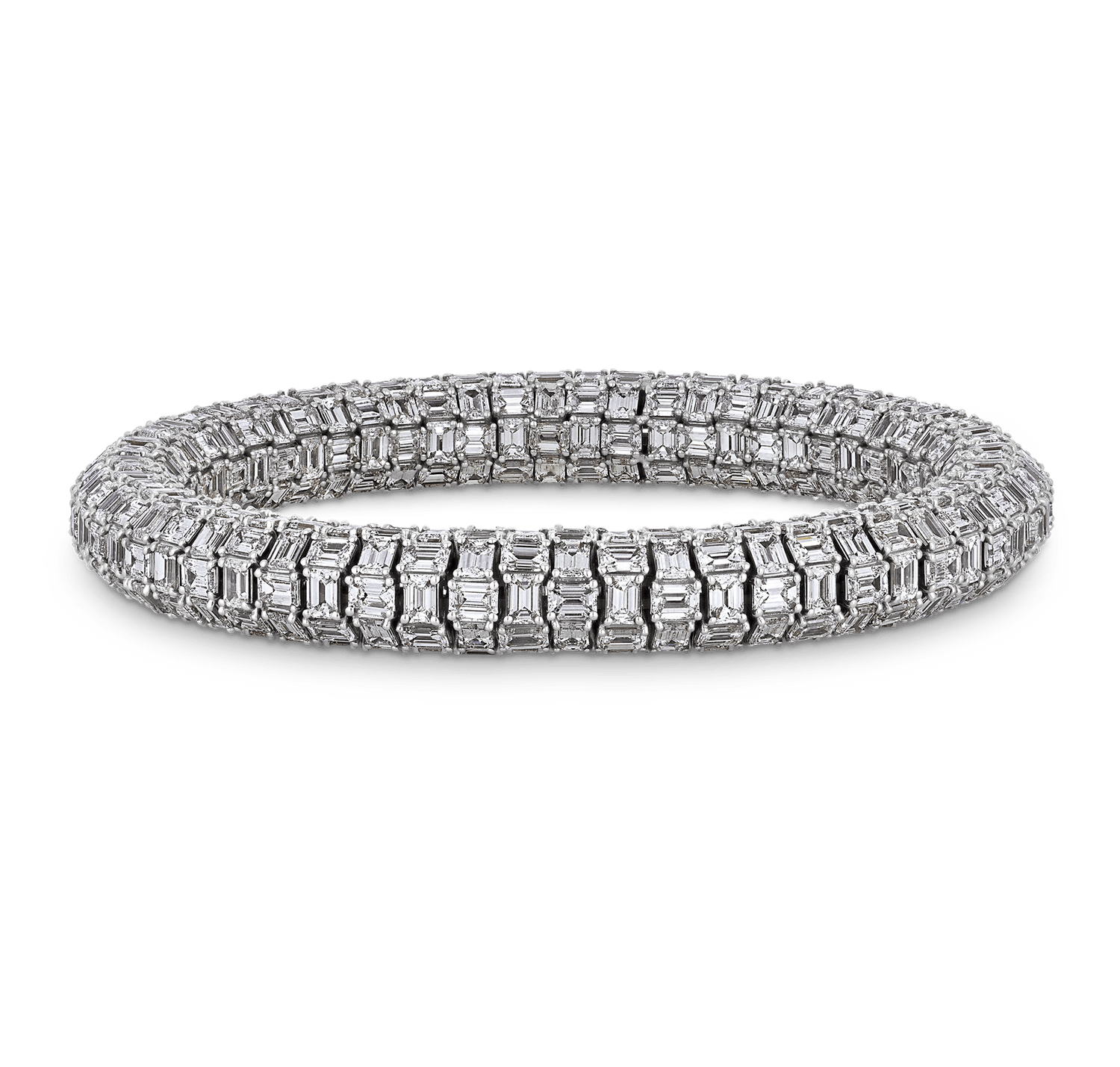 Diamond Eternity Bracelet, 71.00 Carats
