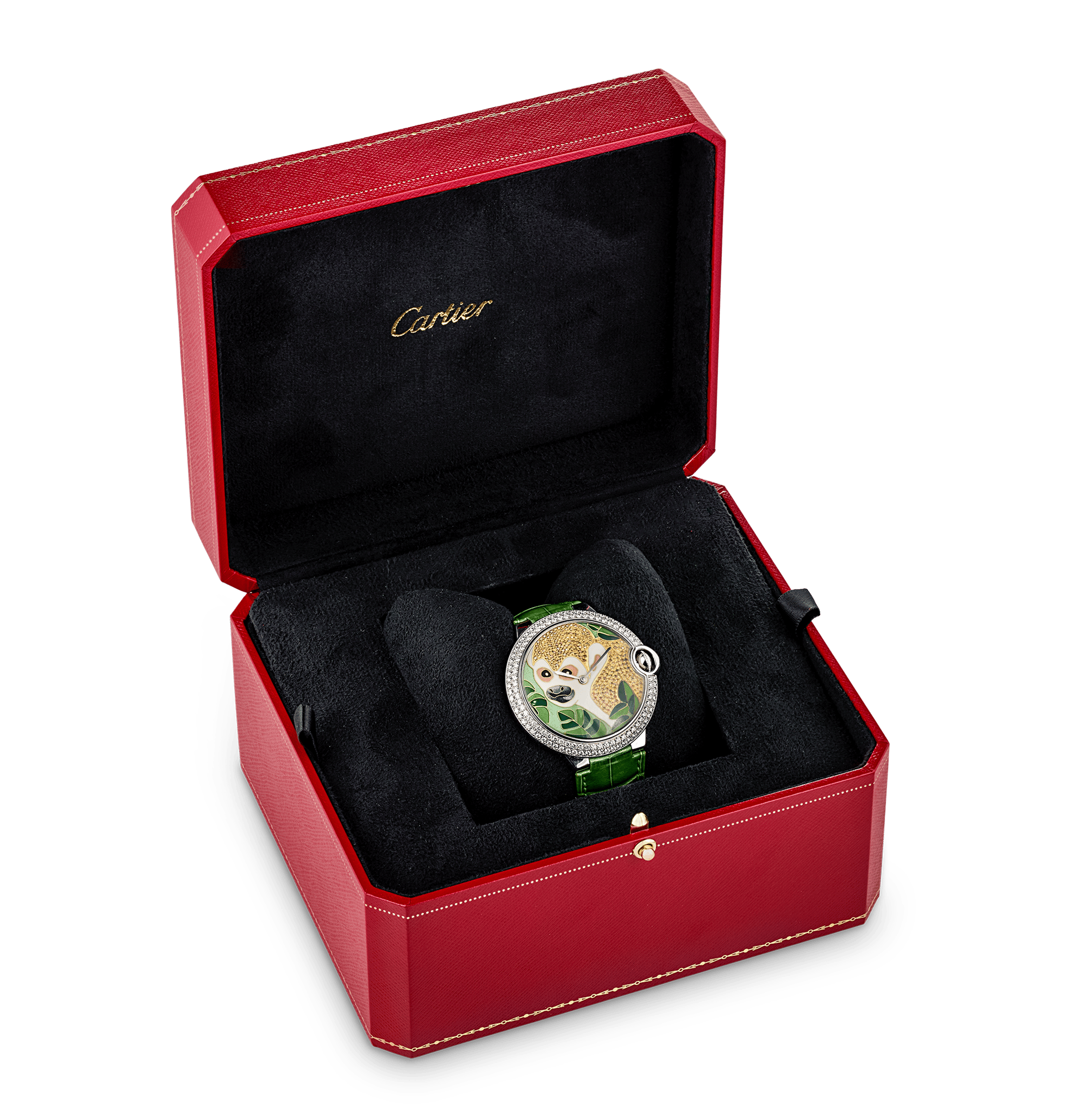 Cartier Ballon Bleu Monkey Watch