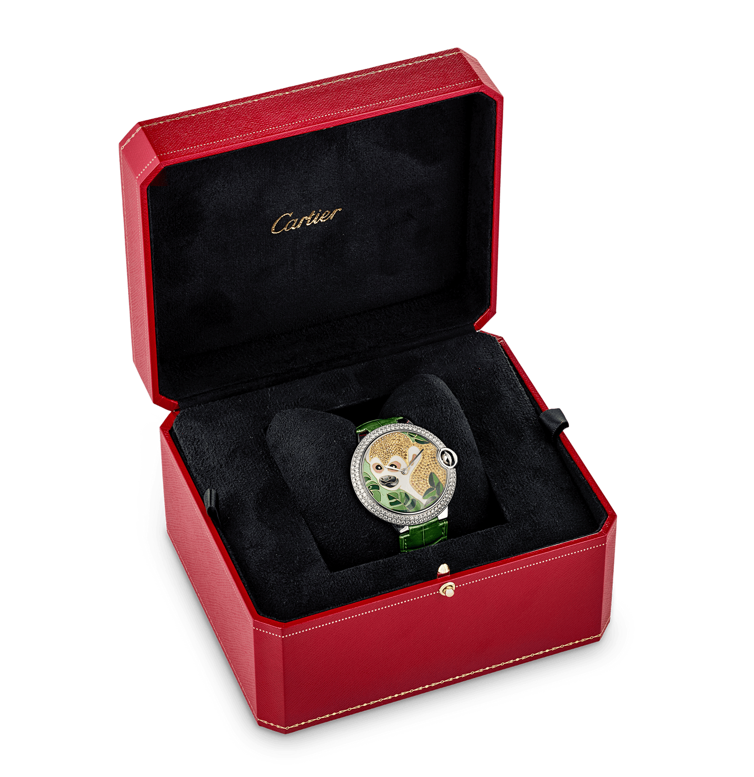 Cartier Ballon Bleu Monkey Watch