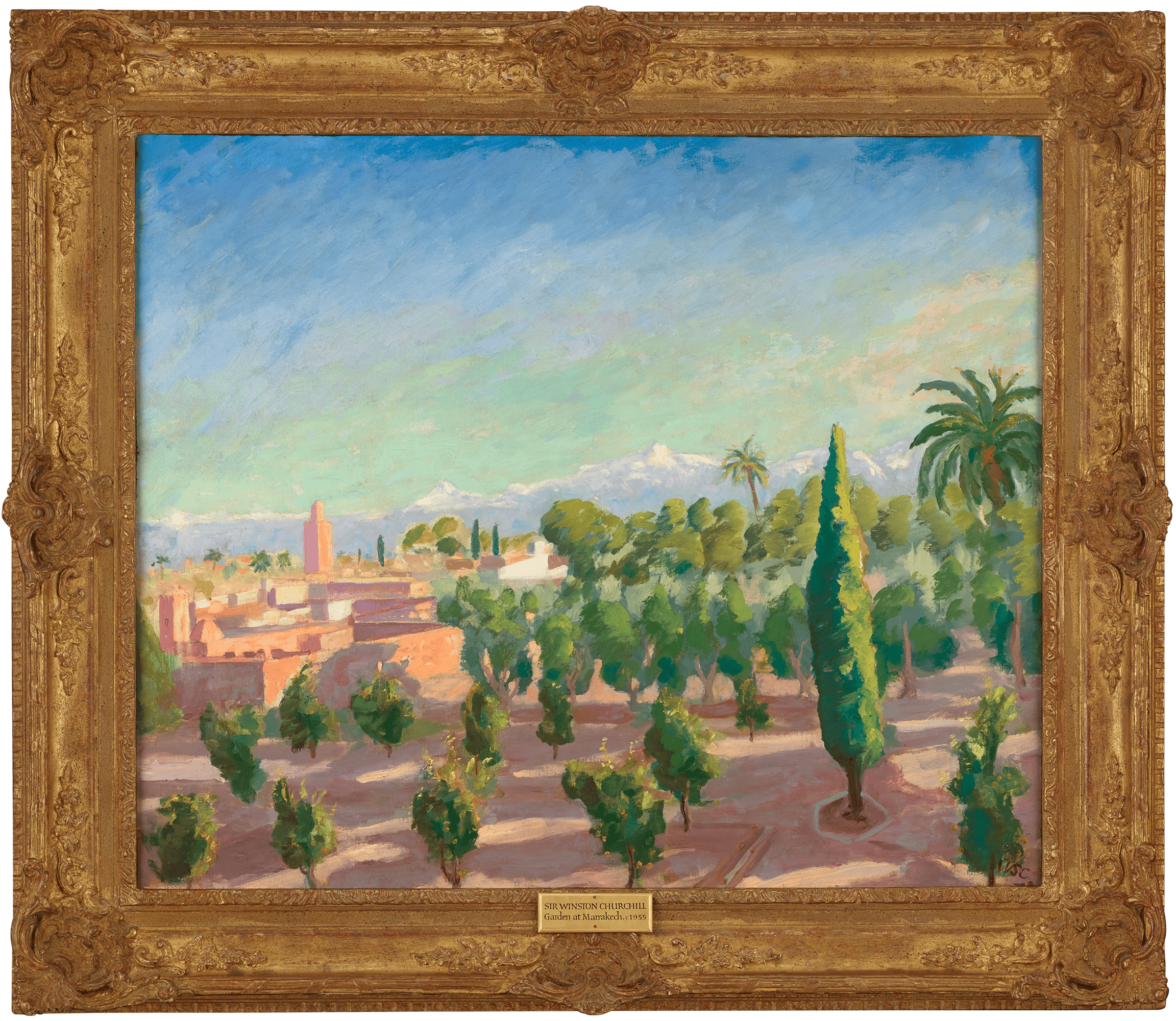 Garden at Marrakech by Winston Churchill