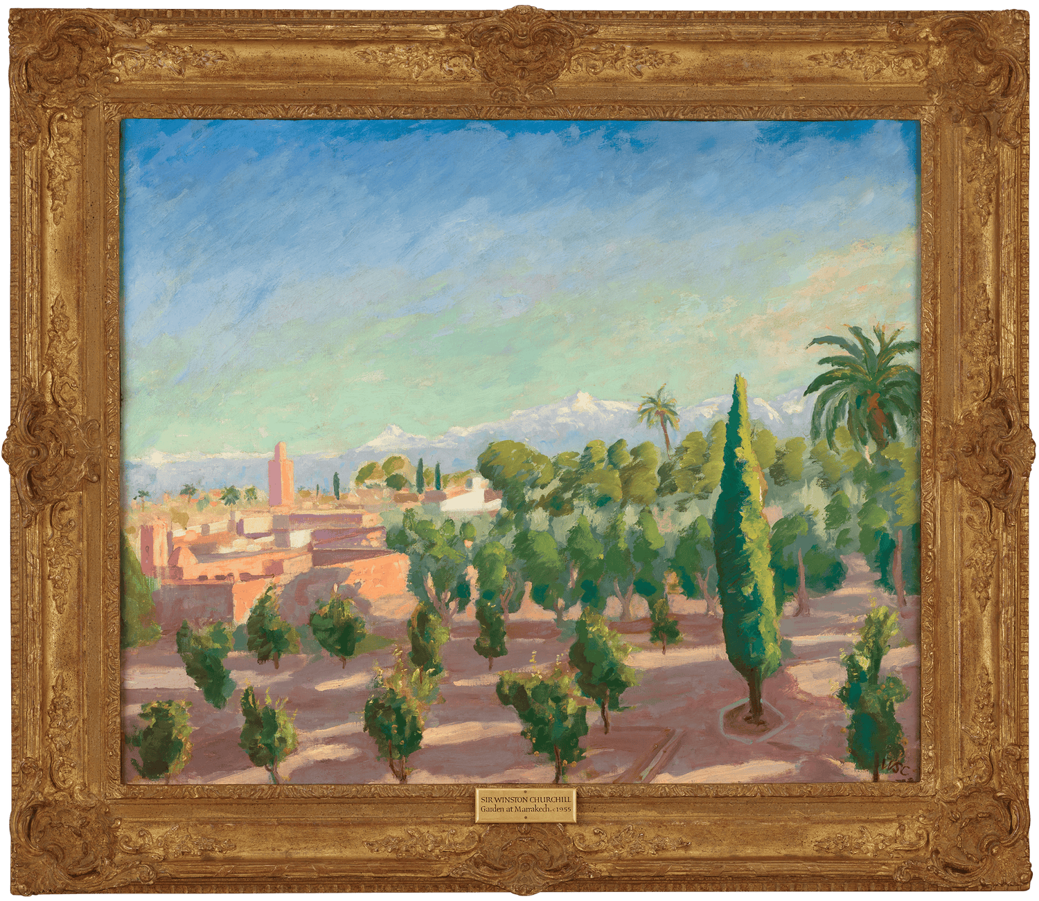 Garden at Marrakech by Winston Churchill