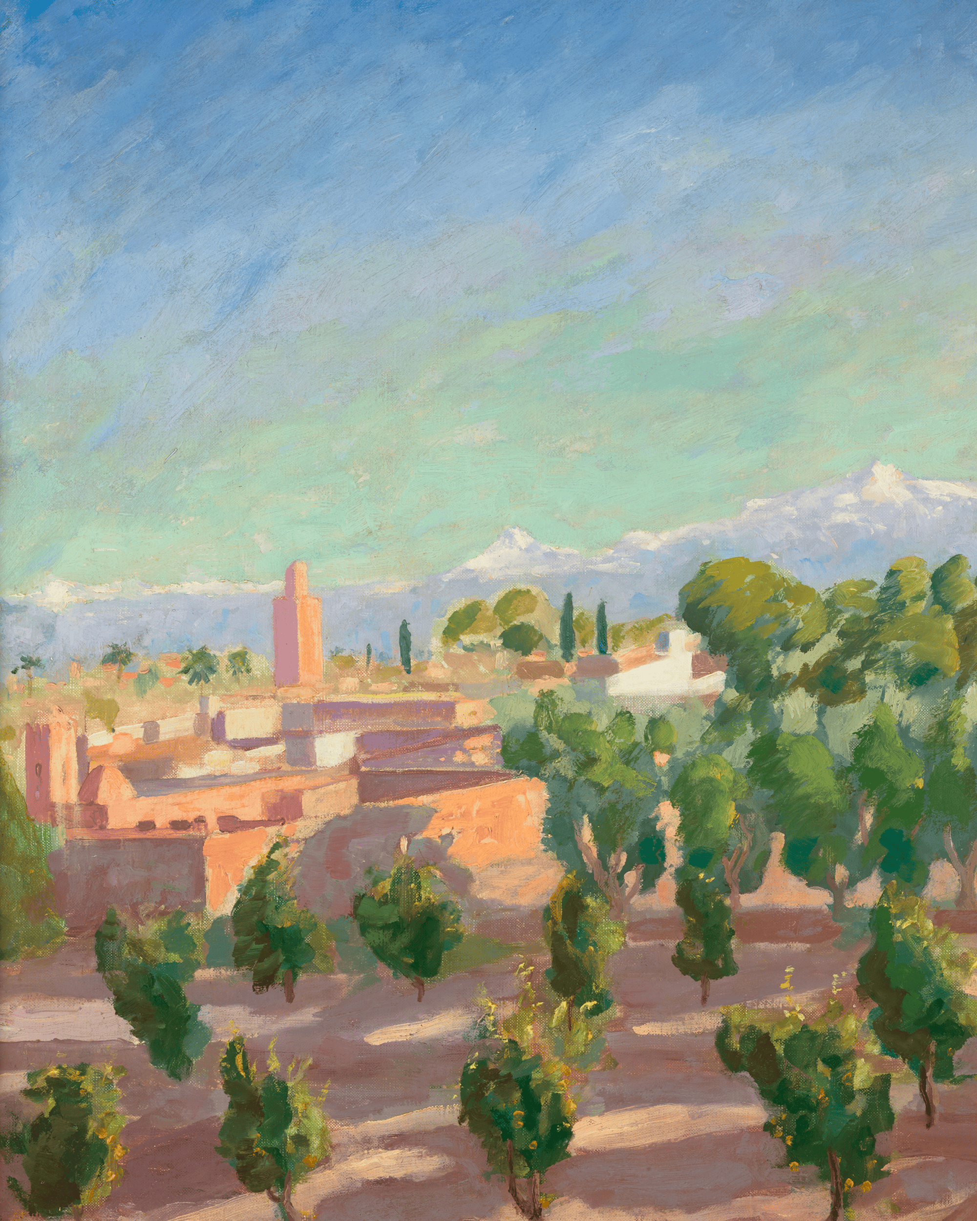 Garden at Marrakech by Winston Churchill