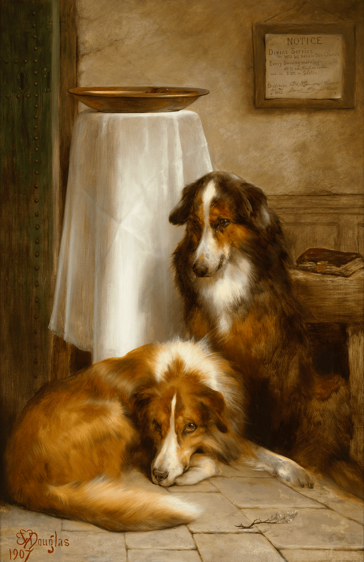 Elders at the Kirk by Edwin Douglas