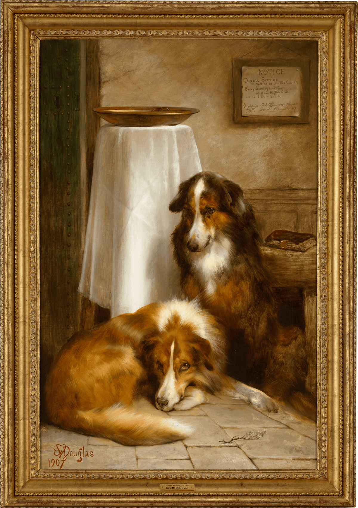 Elders at the Kirk by Edwin Douglas