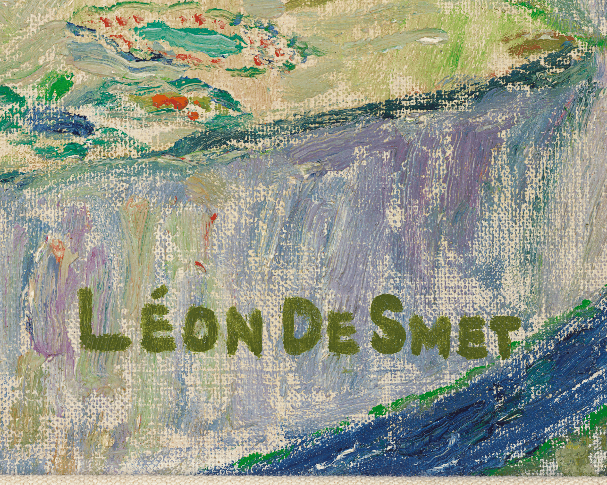 Nature morte devant la fenetre by Léon de Smet