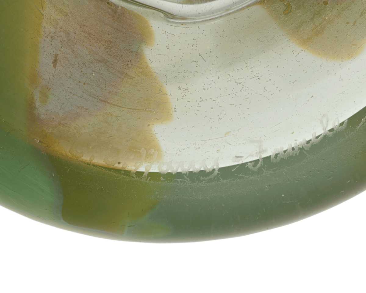 Tiffany Studios Internally Decorated Daisy Favrile Vase