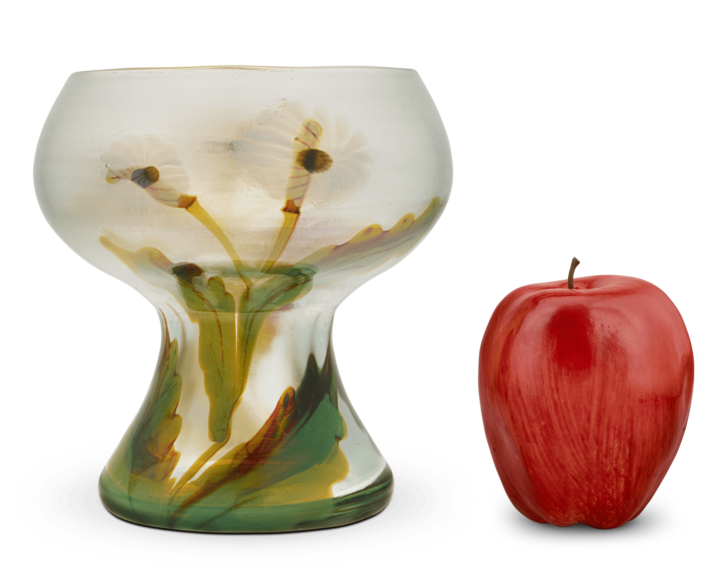Tiffany Studios Internally Decorated Daisy Favrile Vase