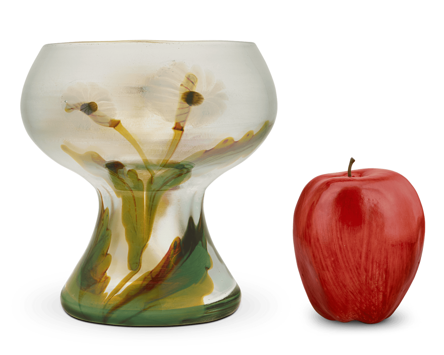 Tiffany Studios Internally Decorated Daisy Favrile Vase