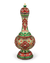 Mughal-Style Enameled Gold Flask