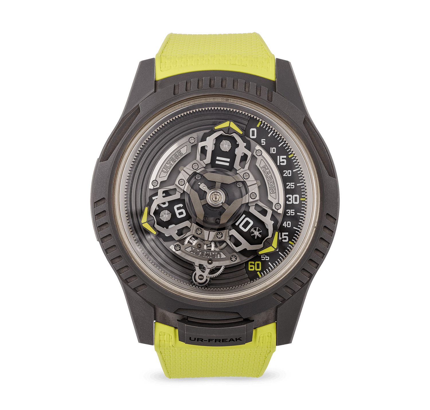 Ulysse Nardin x Urwerk UR-Freak Titanium Wristwatch
