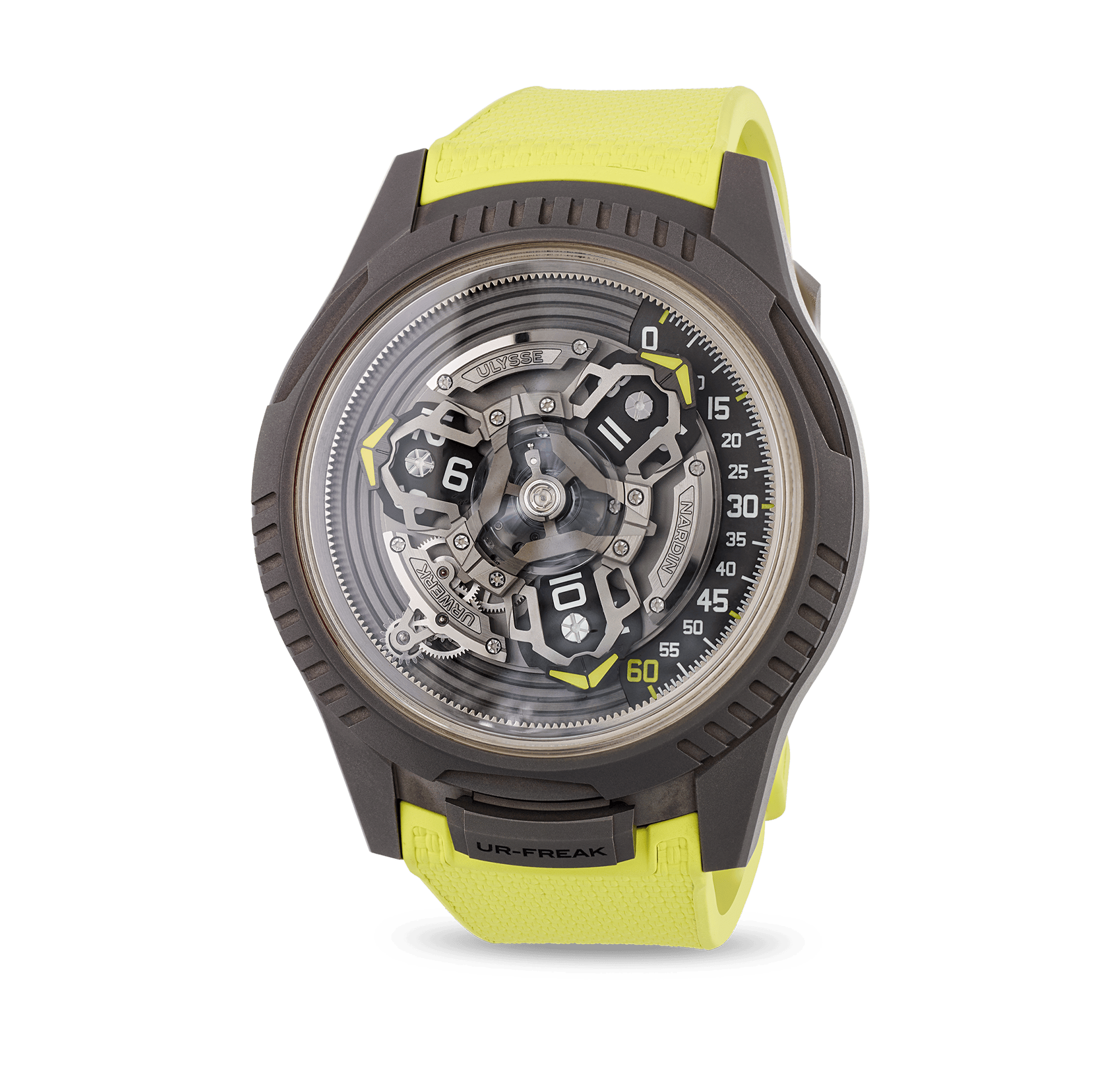 Ulysse Nardin x Urwerk UR-Freak Titanium Wristwatch