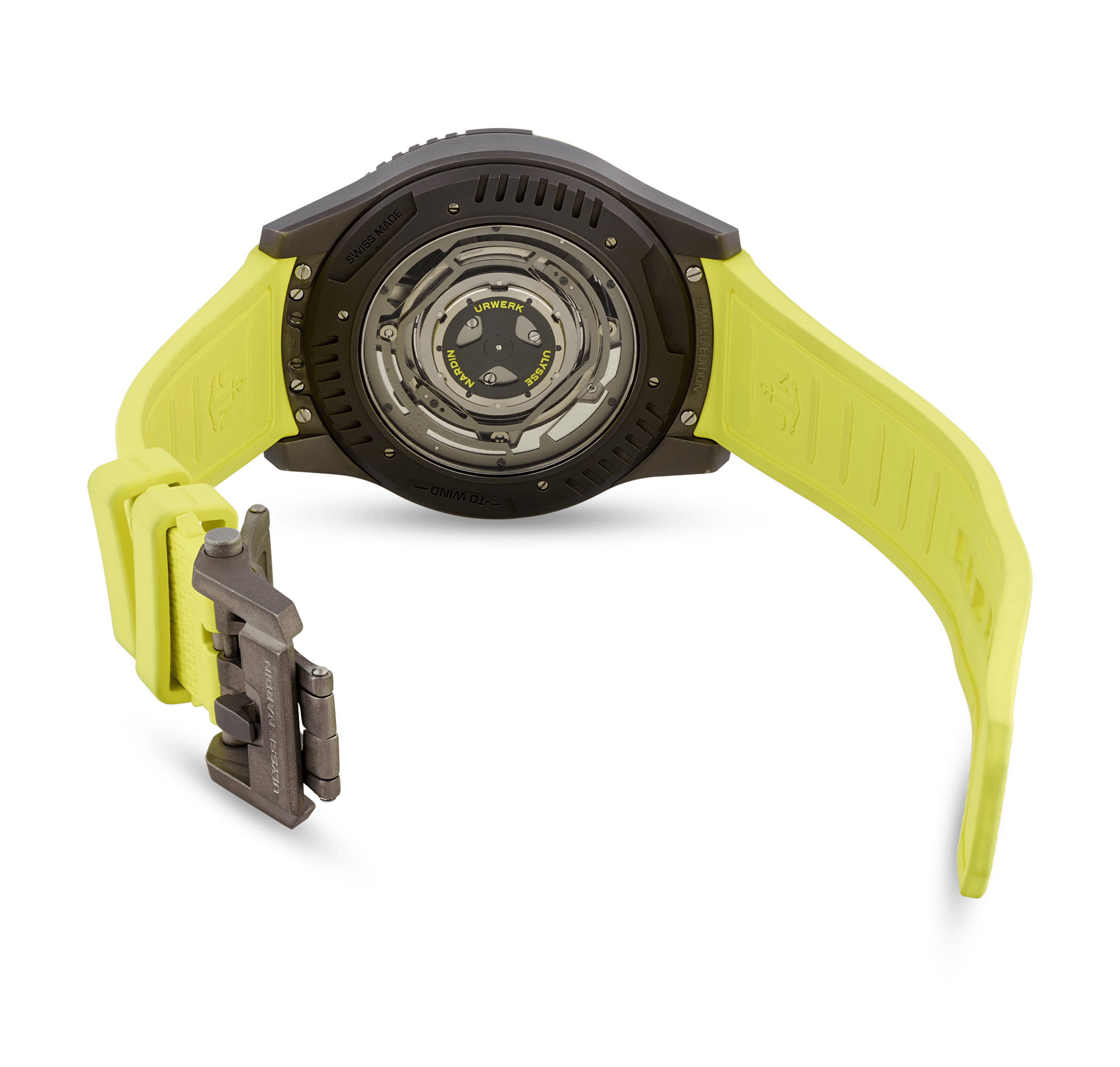 Ulysse Nardin x Urwerk UR-Freak Titanium Wristwatch