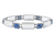 Louis Comfort Tiffany Moonstone and Sapphire Bracelet