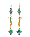 Louis Comfort Tiffany Art Nouveau Earrings