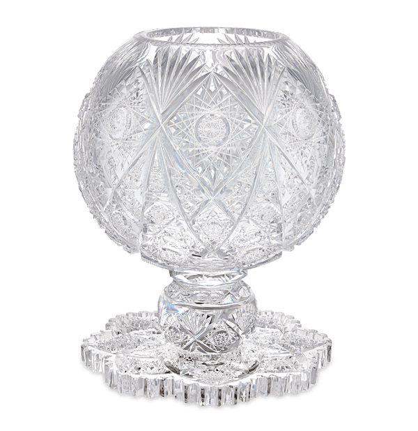 T.G. Hawkes & Company Kensington Pattern Rose Bowl