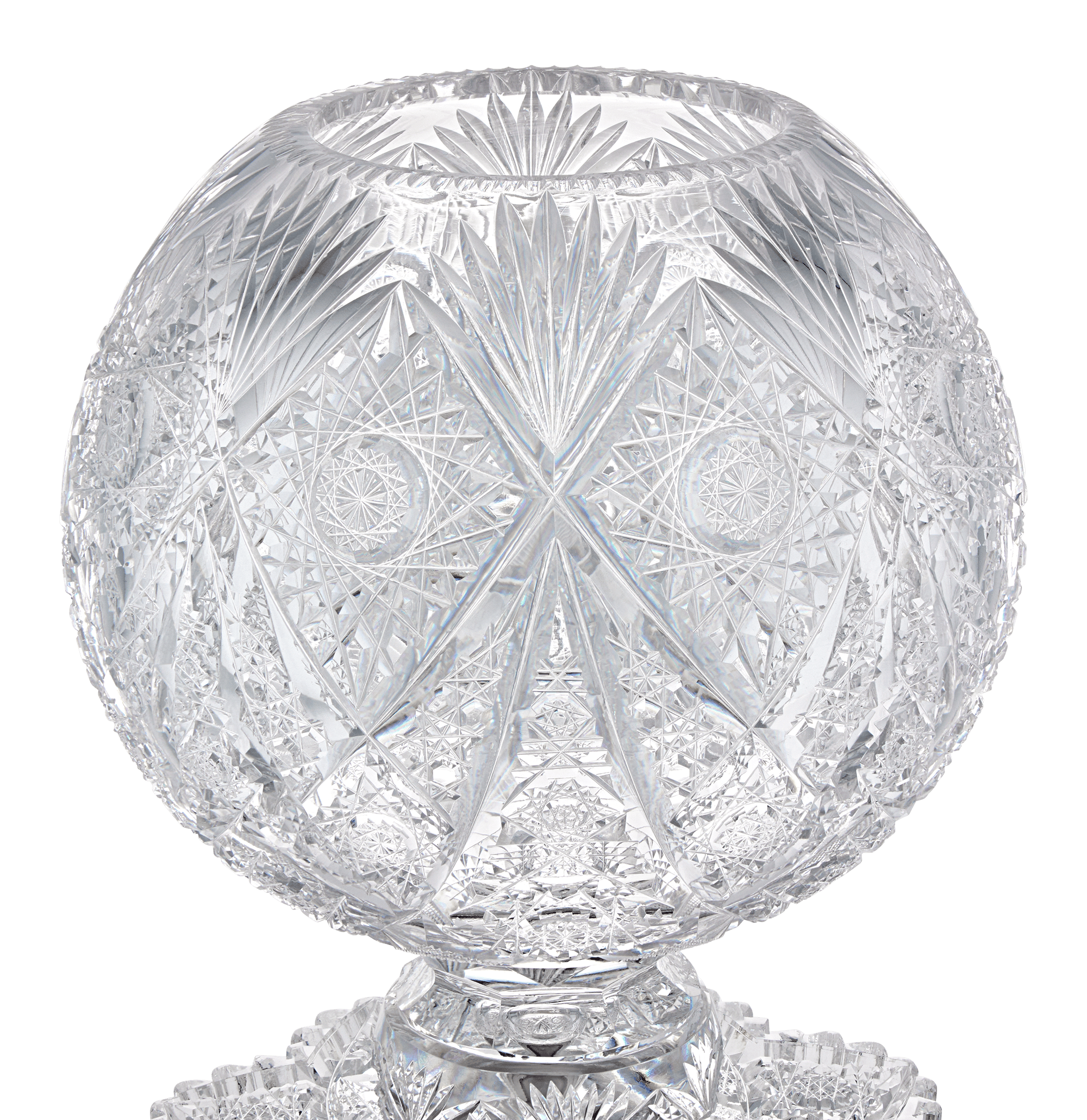 T.G. Hawkes & Company Kensington Pattern Rose Bowl