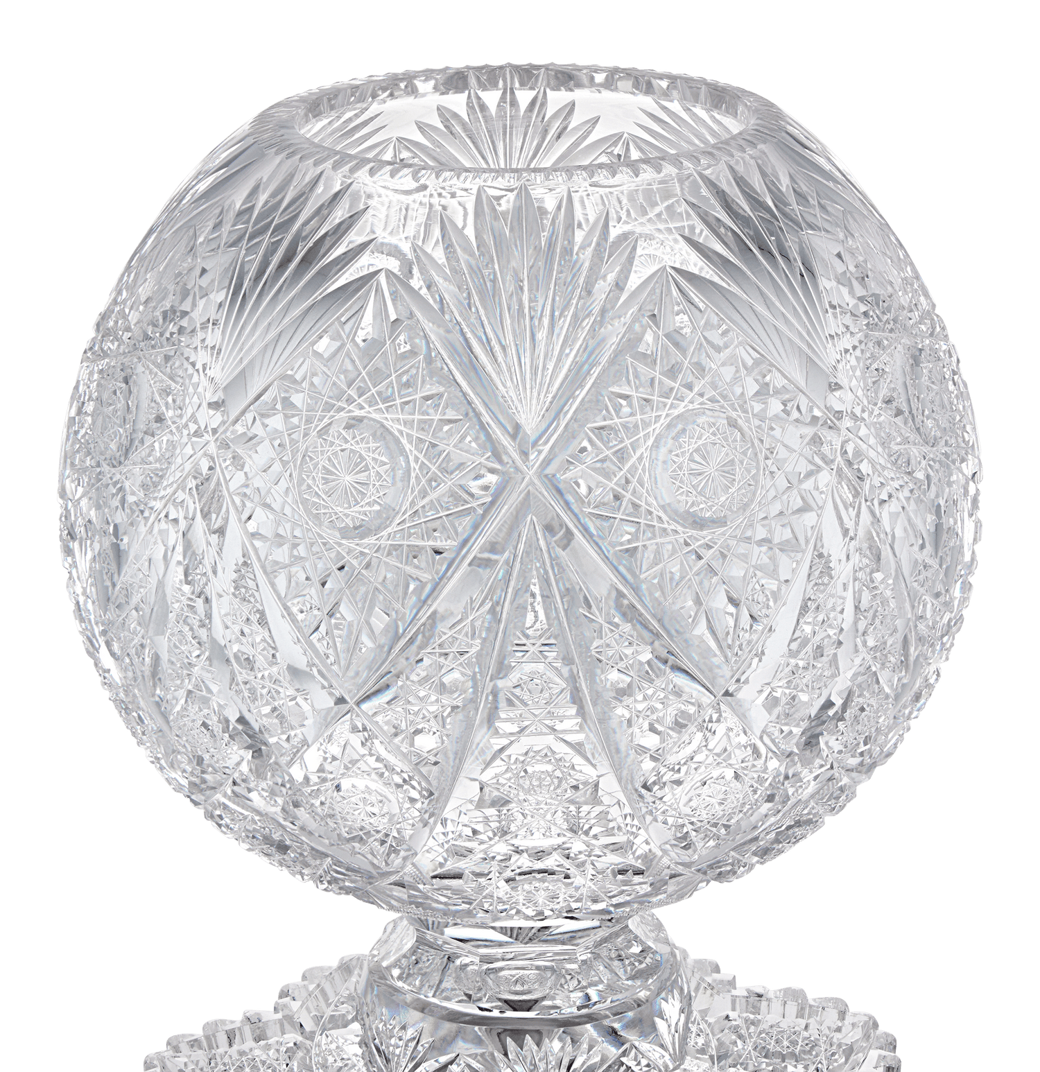 T.G. Hawkes & Company Kensington Pattern Rose Bowl