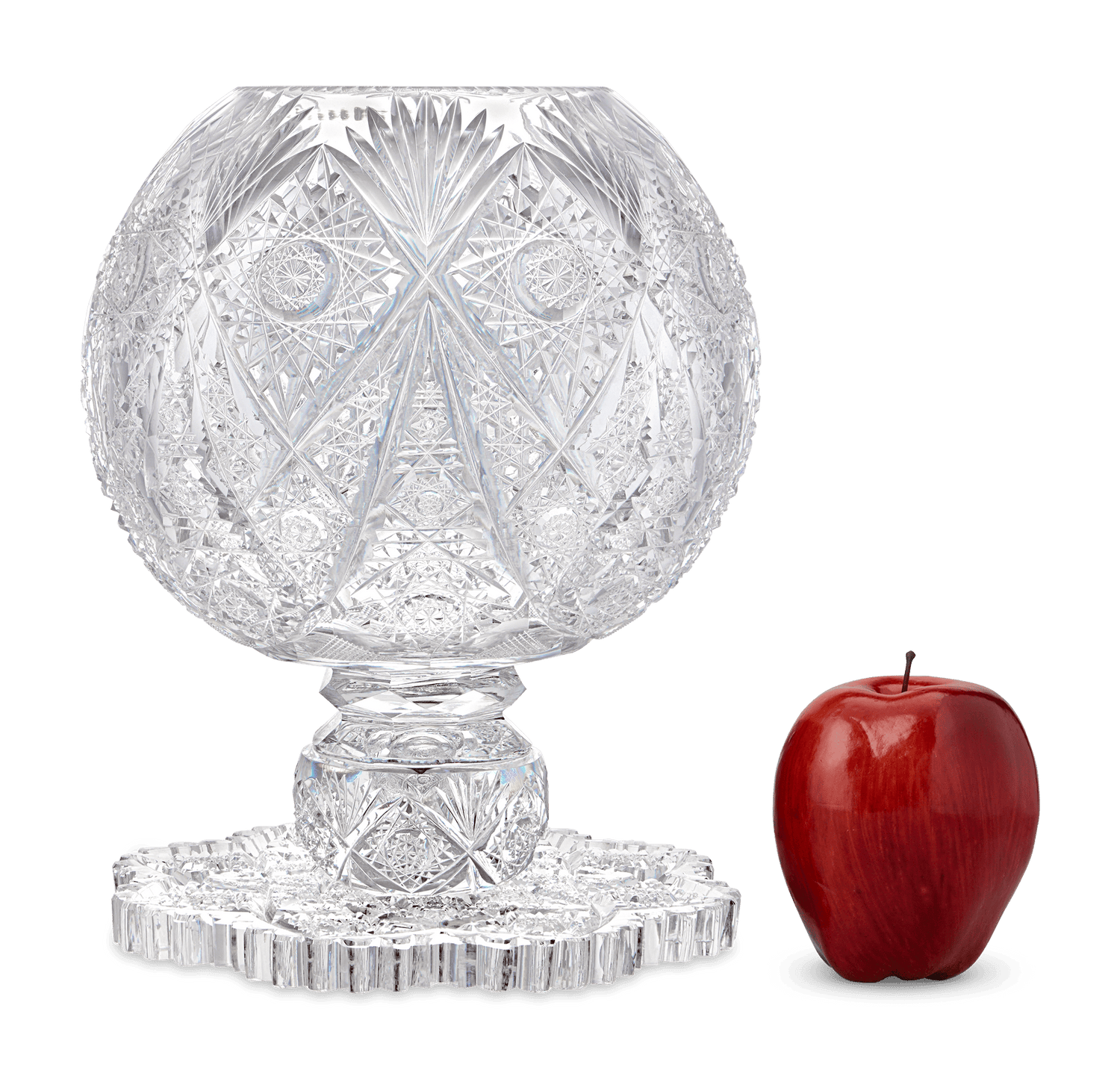 T.G. Hawkes & Company Kensington Pattern Rose Bowl