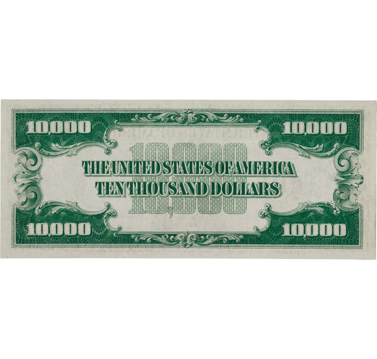 1934 Binion $10,000 Federal Reserve Note
