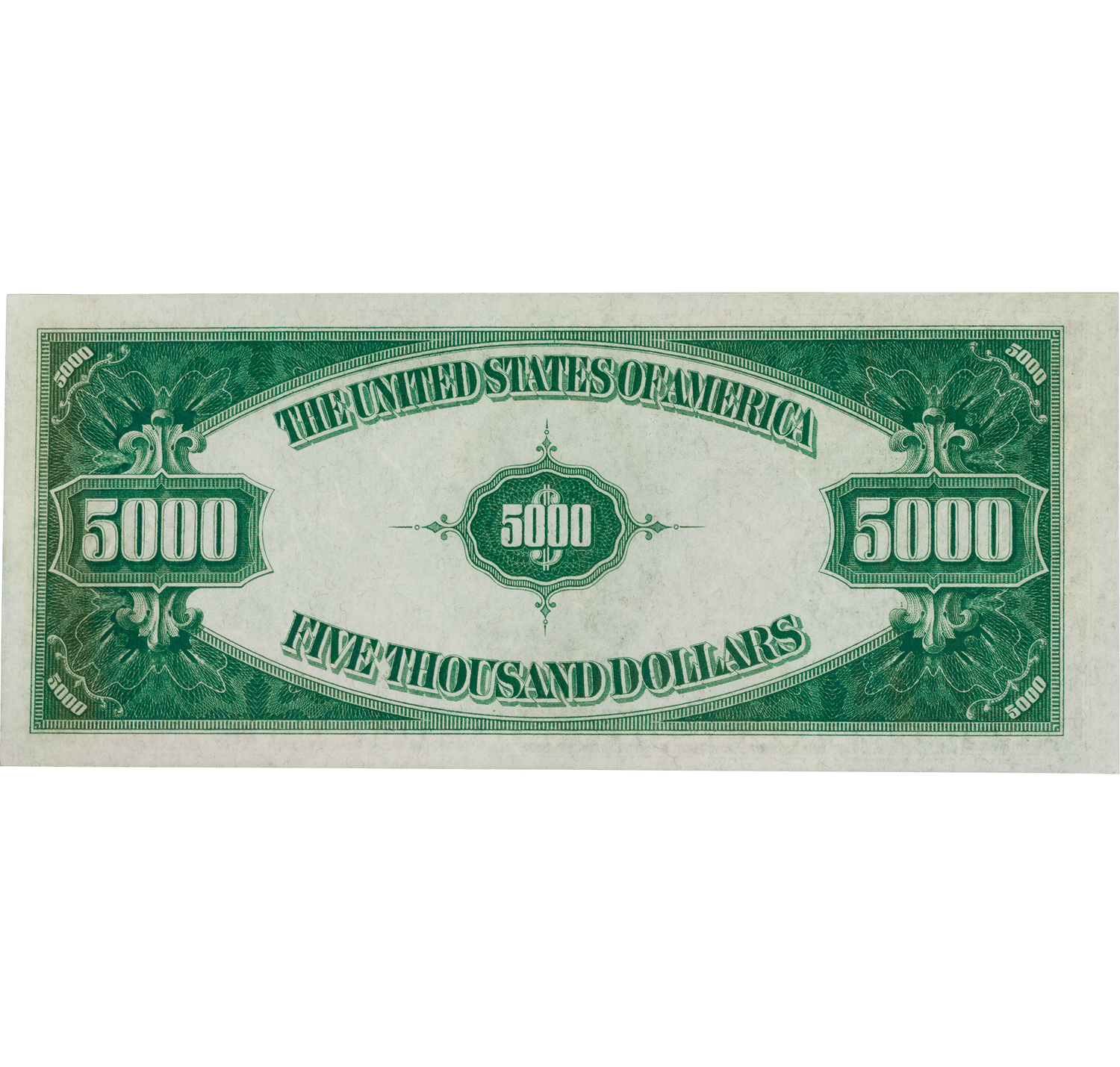 1934 $5,000 Federal Reserve Note, PMG Choice Uncirculated 64 EPQ