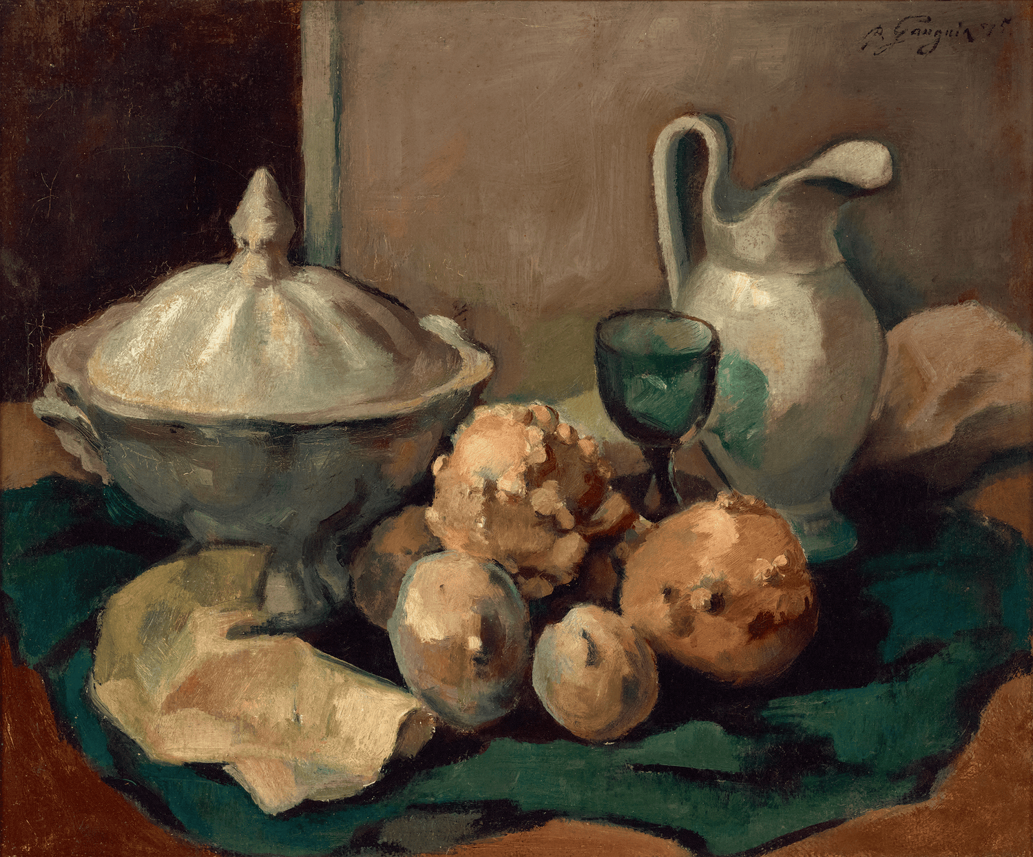 Nature morte à la soupière by Paul Gauguin