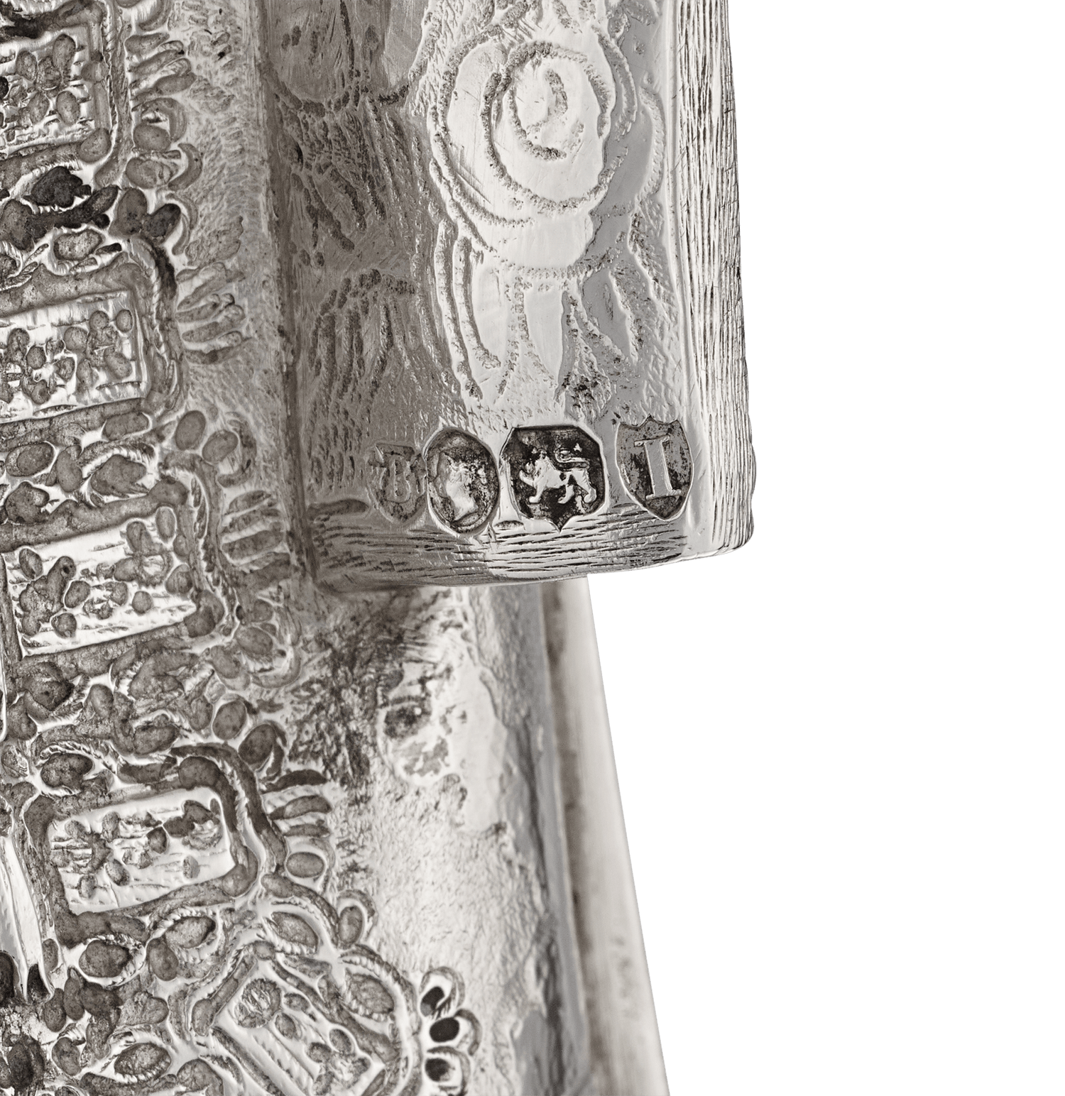Silver Ceremonial Mace Head and Illuminated Address to Robert Nicholas Fowler, Lord Mayor of London