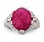 Tiffany & Co. Untreated Carved Burma Ruby Ring, 8.35 Carats